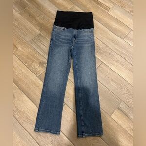 Good American maternity jeans, stretch size 26 brand new